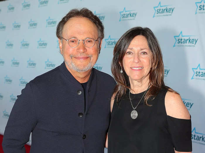Billy Crystal and Janice Goldfinger: about 58 years