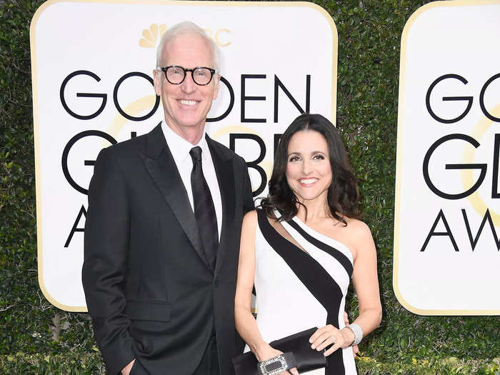 Julia Louis-Dreyfus and Brad Hall: about 42 years