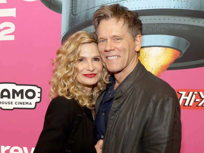 Kevin Bacon and Kyra Sedgwick: about 36 years