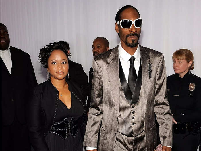 Snoop Dogg and Shante Taylor: about 35 years