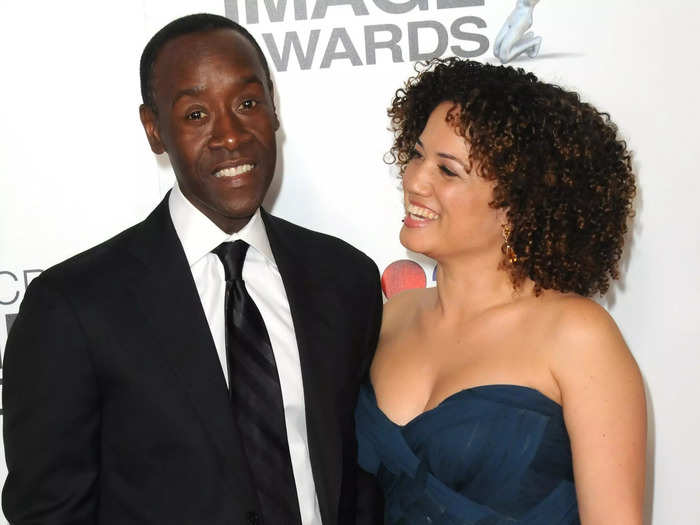 Don Cheadle and Brigid Coulter: 32 years