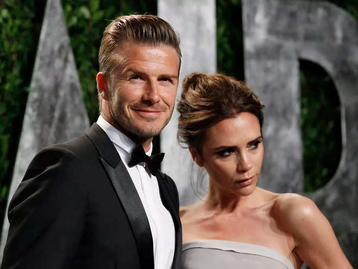 David and Victoria Beckham: 27 years