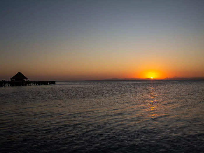 And I left Thatch Caye with my bungalow dreams fulfilled. 