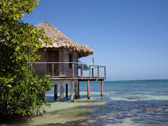 For two nights, we were staying in a premier overwater bungalow with its own private deck. 