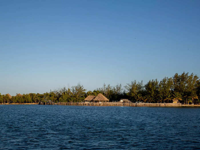 About 25 minutes later, thatched roofs came into view. We had arrived. 