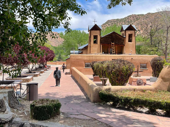 Chimayo, New Mexico, is home to a vibrant pilgrimage site.