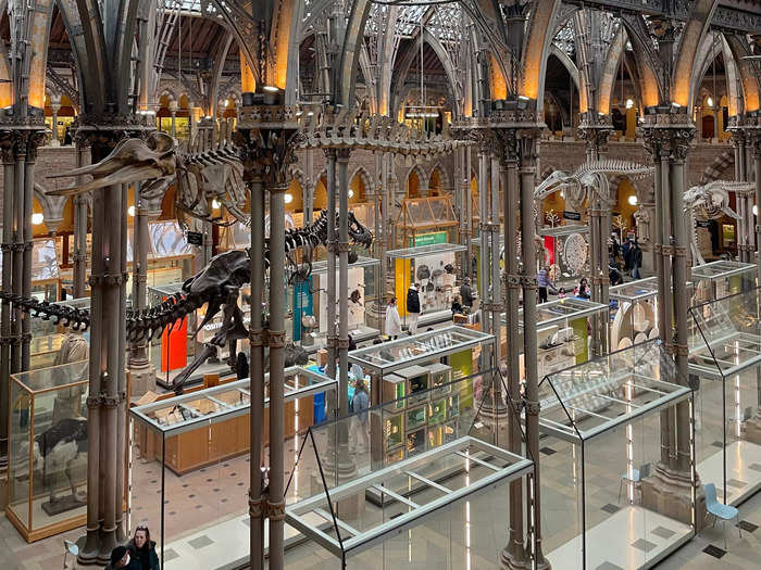 The Natural History Museum is a great place to visit with kids. 