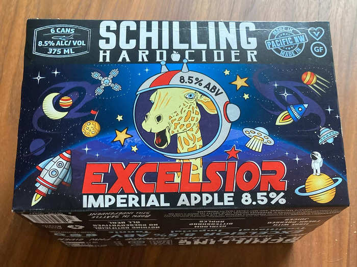 Schilling hard cider turns local apples into a delicious drink.