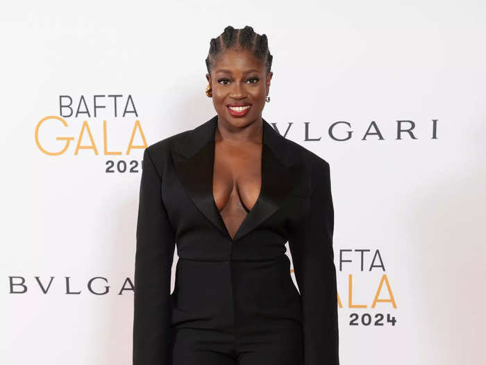 British radio personality Clara Amfo put a sexy spin on a suit.