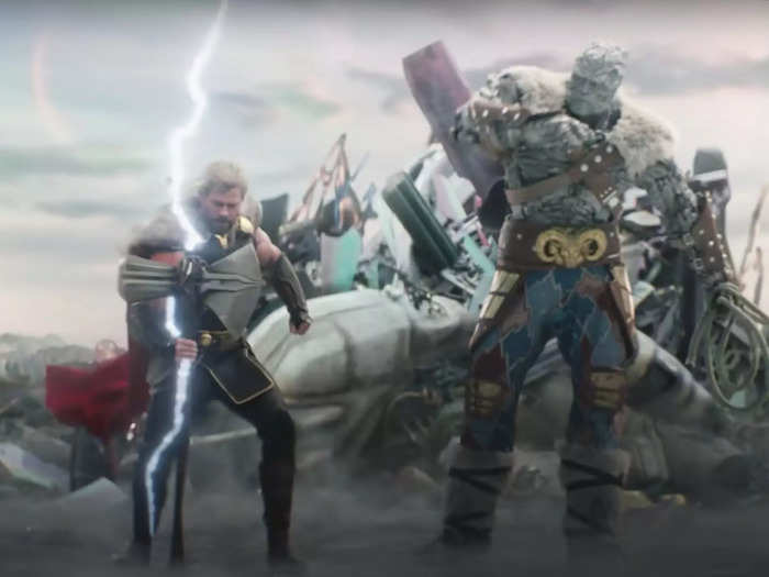 "Thor: Love and Thunder" became the lowest-rated "Thor" movie upon its release in 2022 ...