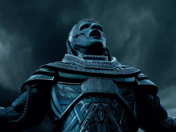 "X-Men: Apocalypse" was released in 2016 and stars an unrecognizable Oscar Isaac as an ancient mutant bent on destroying the world.