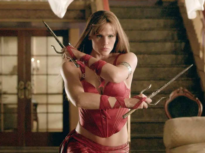 In second-to-last place is the 2005 "Daredevil" spin-off, "Elektra."