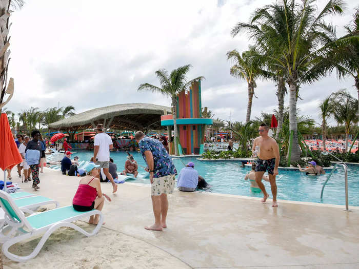 Look, you’re not going to Hideaway Beach for a quiet and relaxing afternoon under the sun. 