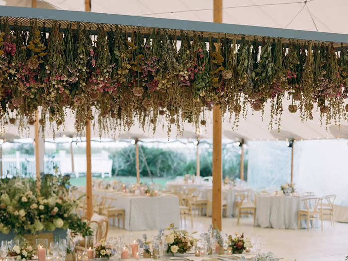 Reception spaces will have beautiful decor, but it