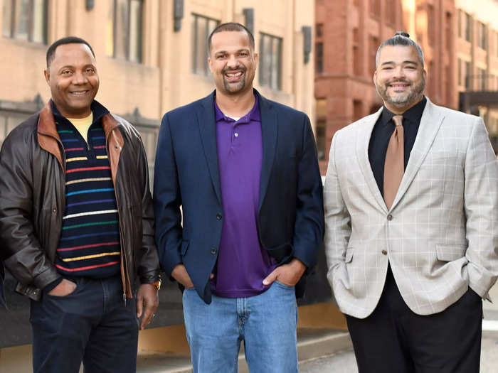 Paul Campbell, Chris Brooks, and Jerome Hamilton, Brown Venture Group