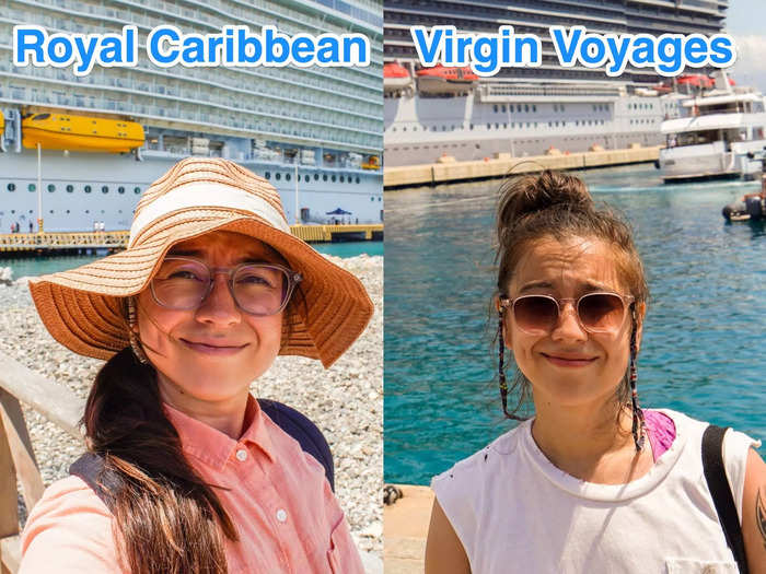 The differences started with booking. My seven-day Virgin Voyages cruise cost nearly $4,000 more than my Royal Caribbean one — but for good reason.