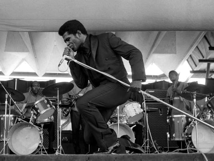 Music lovers will want to watch "James Brown: Say it Loud"