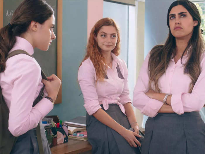 "AlRawabi School for Girls" is a teen drama that takes place at an Jordanian private school.