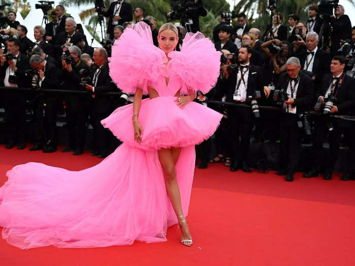 Rewinding to 2022, the designers were responsible for one of the best red-carpet looks at the Cannes Film Festival.