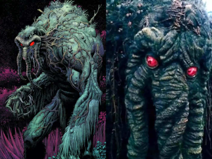 The definitely misunderstood, possibly gentle giant Man-Thing also debuted in "Werewolf by Night."