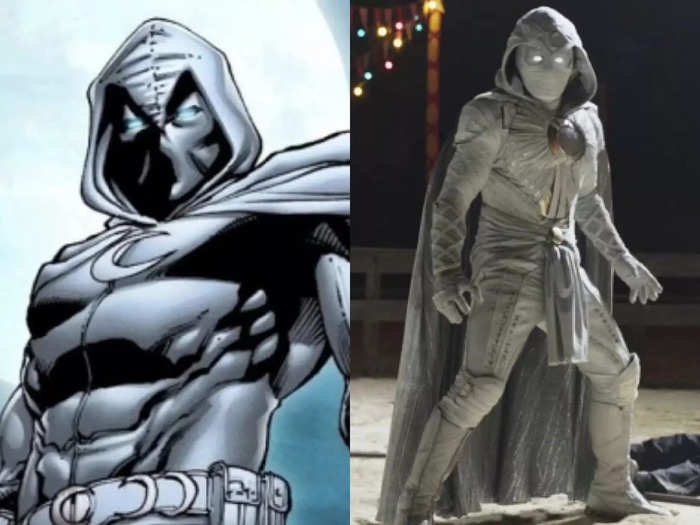 Moon Knight was introduced to the MCU in March 2022, as played by Oscar Isaac in the Disney+ series of the same name. In the comics, Moon Knight (real name Marc Spector) is a vigilante with dissociative identity disorder who moonlights as a servant of the Egyptian moon god Khonshu.