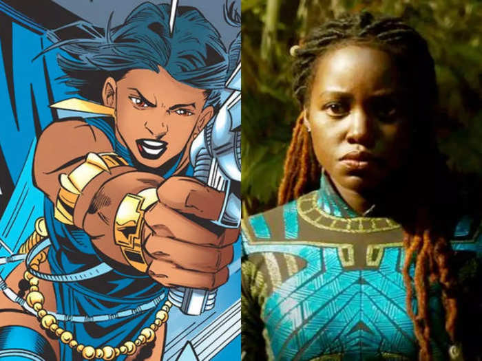 The version of Nakia in the MCU played by Lupita Nyong