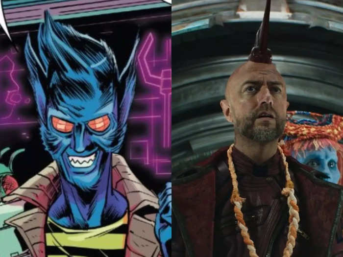 So did Kraglin, Yondu