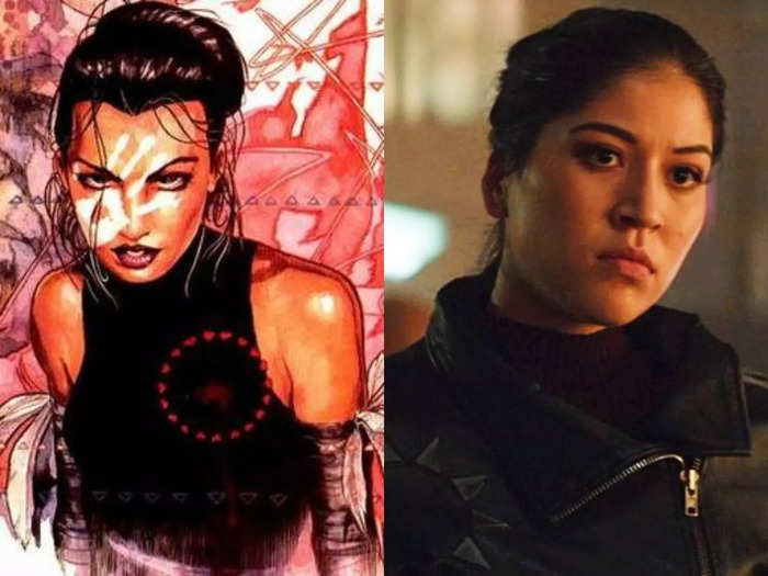 Echo, aka Maya Lopez, might