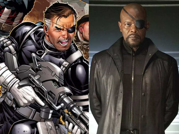 Nick Fury, former head of S.H.I.E.L.D. and famed super-spy, has been around for decades and has had many designs throughout the years. This is what he originally looked like — and here