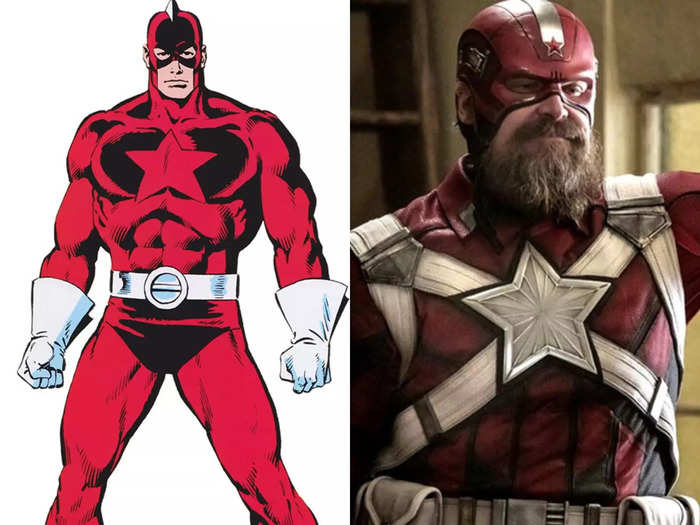 Red Guardian, the Soviet version of Captain America, also debuted in "Black Widow"