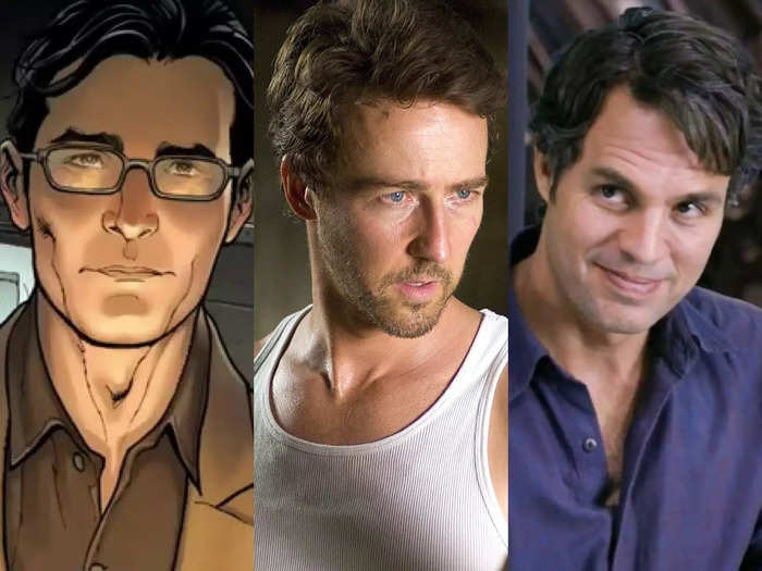 Bruce Banner was originally played by Edward Norton but was recast with Mark Ruffalo for all subsequent appearances.