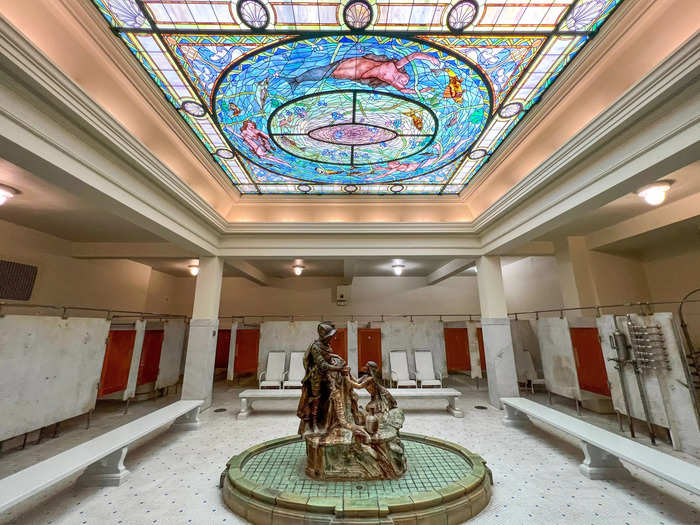 The Fordyce Bathhouse, which opened in 1915, now serves as the park