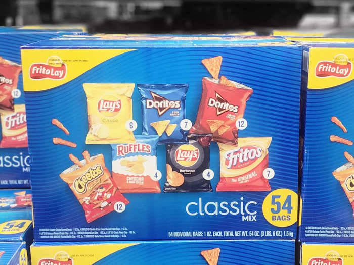 My kids are big fans of the Frito-Lay variety pack of chips.