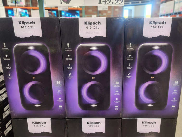 The Klipsch Gig XXL party speaker is a karaoke-night necessity.  