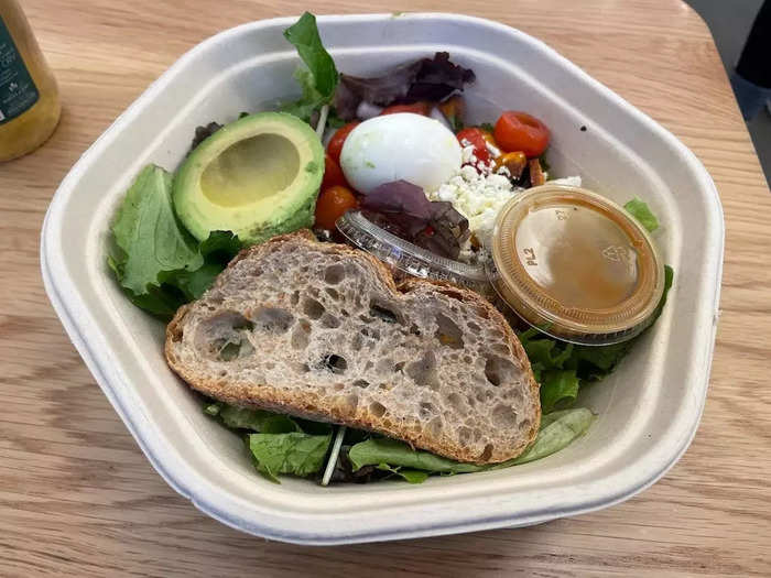 The egg and avocado in Sweetgreen