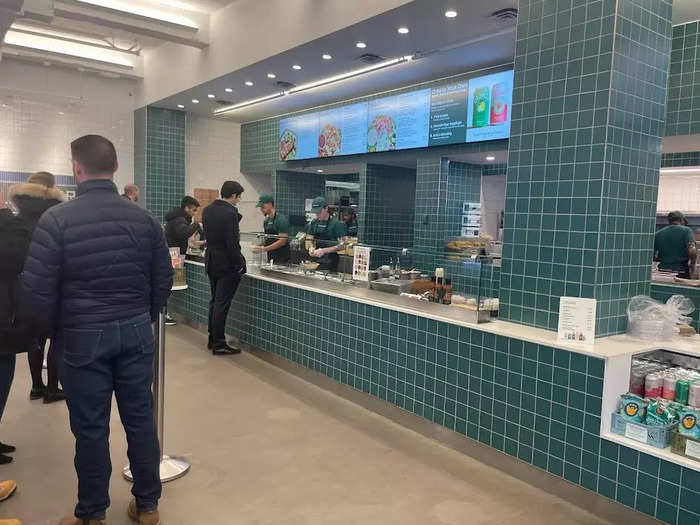 Later that week, I headed to Sweetgreen to try its version of a Cobb salad.