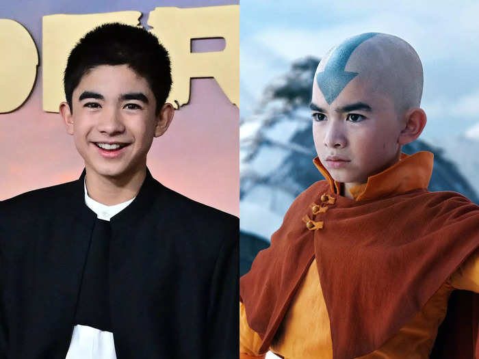 Gordon Cormier plays Aang