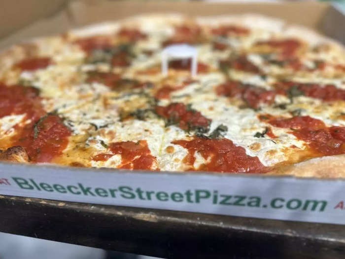 28. Bleecker Street Pizza in New York City