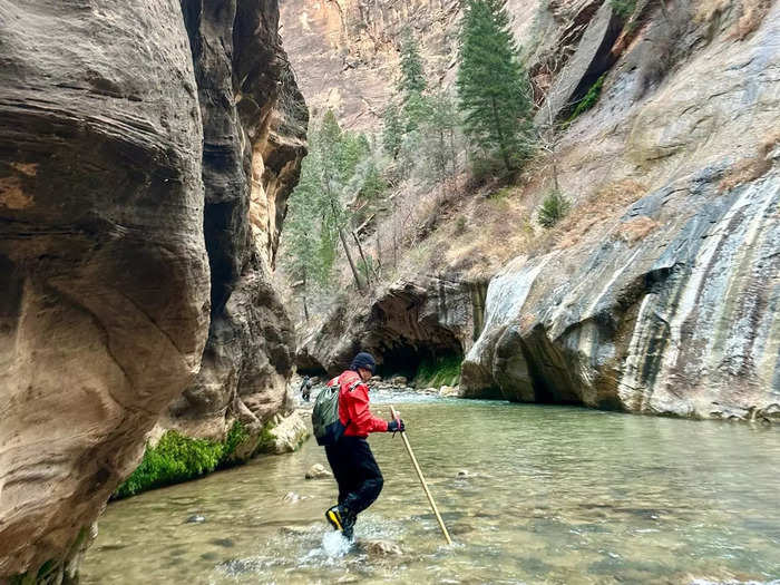 The scenery was beautiful, but I was often too distracted by the hike