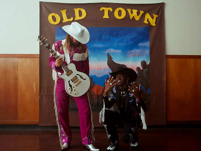 33. "Old Town Road" by Lil Nas X featuring Billy Ray Cyrus