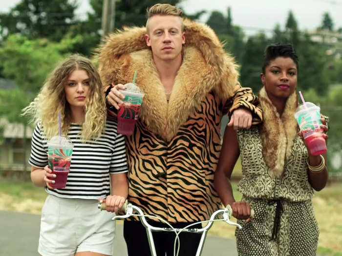 6. "Thrift Shop" by Macklemore and Ryan Lewis featuring Wanz