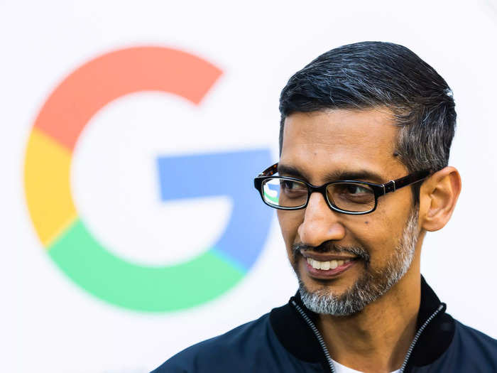 Alphabet CEO Sundar Pichai 