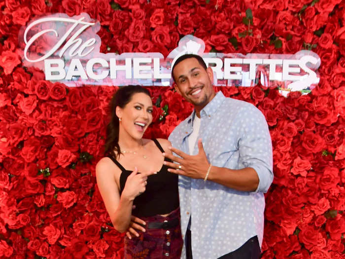 Becca Kufrin proposed to fellow "Bachelor In Paradise" star Thomas Jacobs in May 2022.