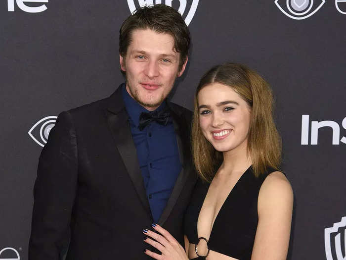 Actress Haley Lu Richardson and Brett Dier were together for seven years before Richardson popped the question.