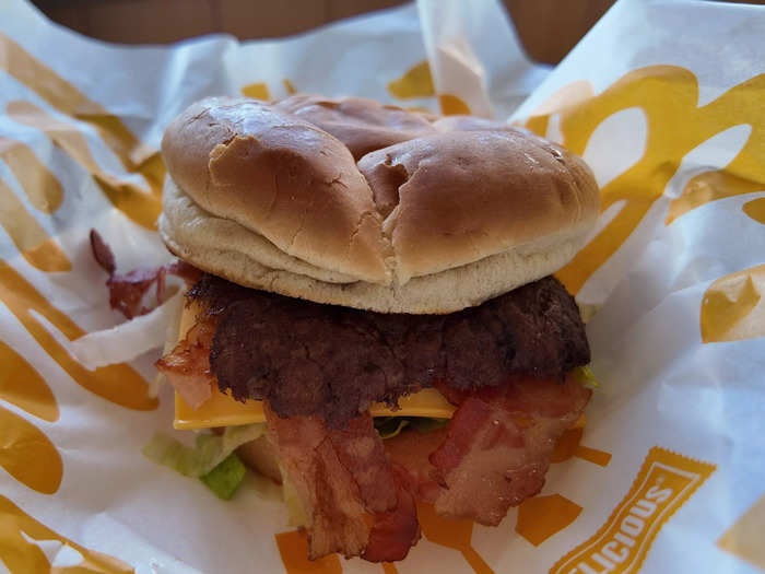 Culver’s burgers are smaller but still delicious.