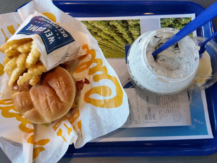 Culver’s offered similar menu items to make it a fair matchup. 