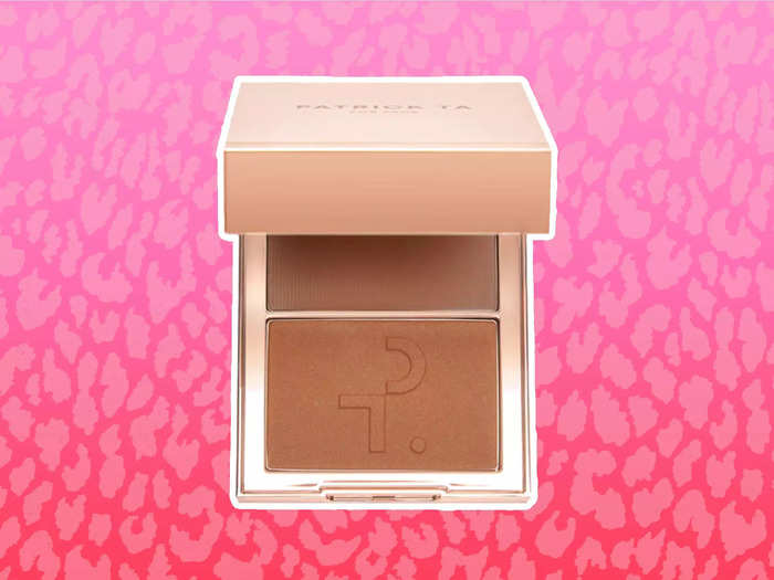 The Patrick Ta Major Sculpt Crème contour-and-powder bronzer duo wasn