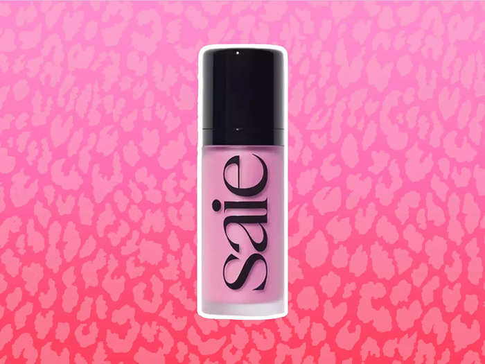 The Saie Dew Blush gives the cheeks a beautiful pop of color.