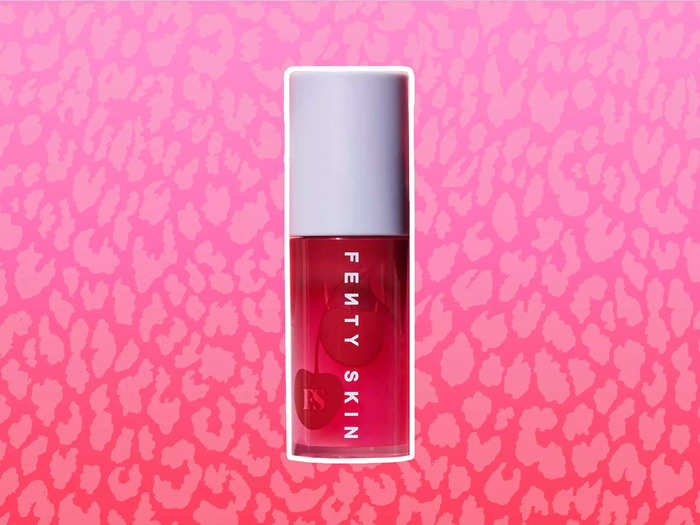 The Fenty Skin Fenty Treatz hydrating and strengthening lip oil felt so luxe.