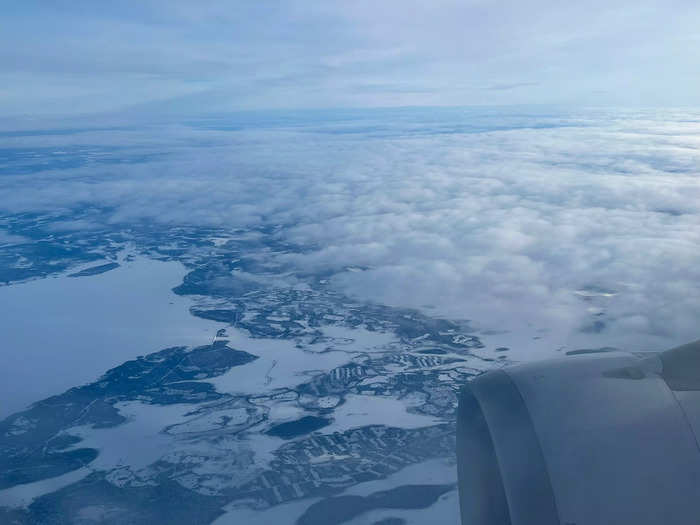 Even the Airbus A321 flights between Helsinki and Ivalo were nice and comfortable.